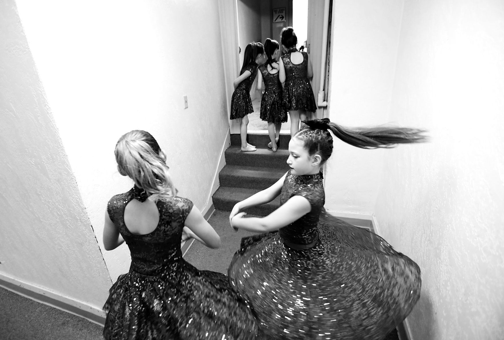 Tiny dancers in the wings
